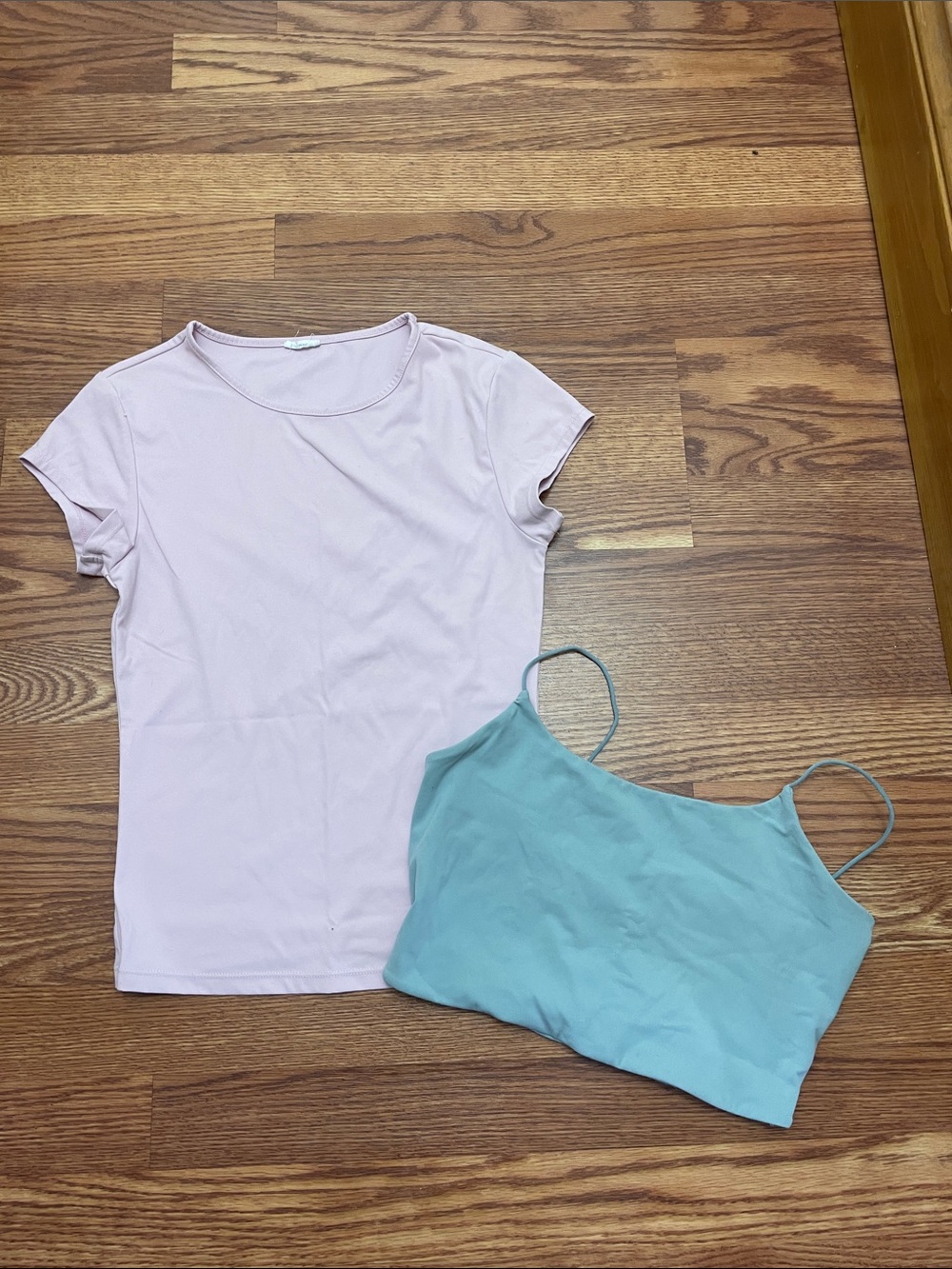 Garage Mint Green Cropped Cami